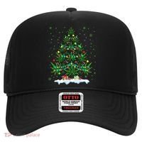 Cannabis Christmas Tree Xmas Funny Smoking Weed Marijuana Hat thumb 0