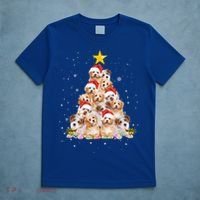 Cavachon Christmas Tree Funny Dog Lover Gifts Xmas Pajamas T-Shirt thumb 5
