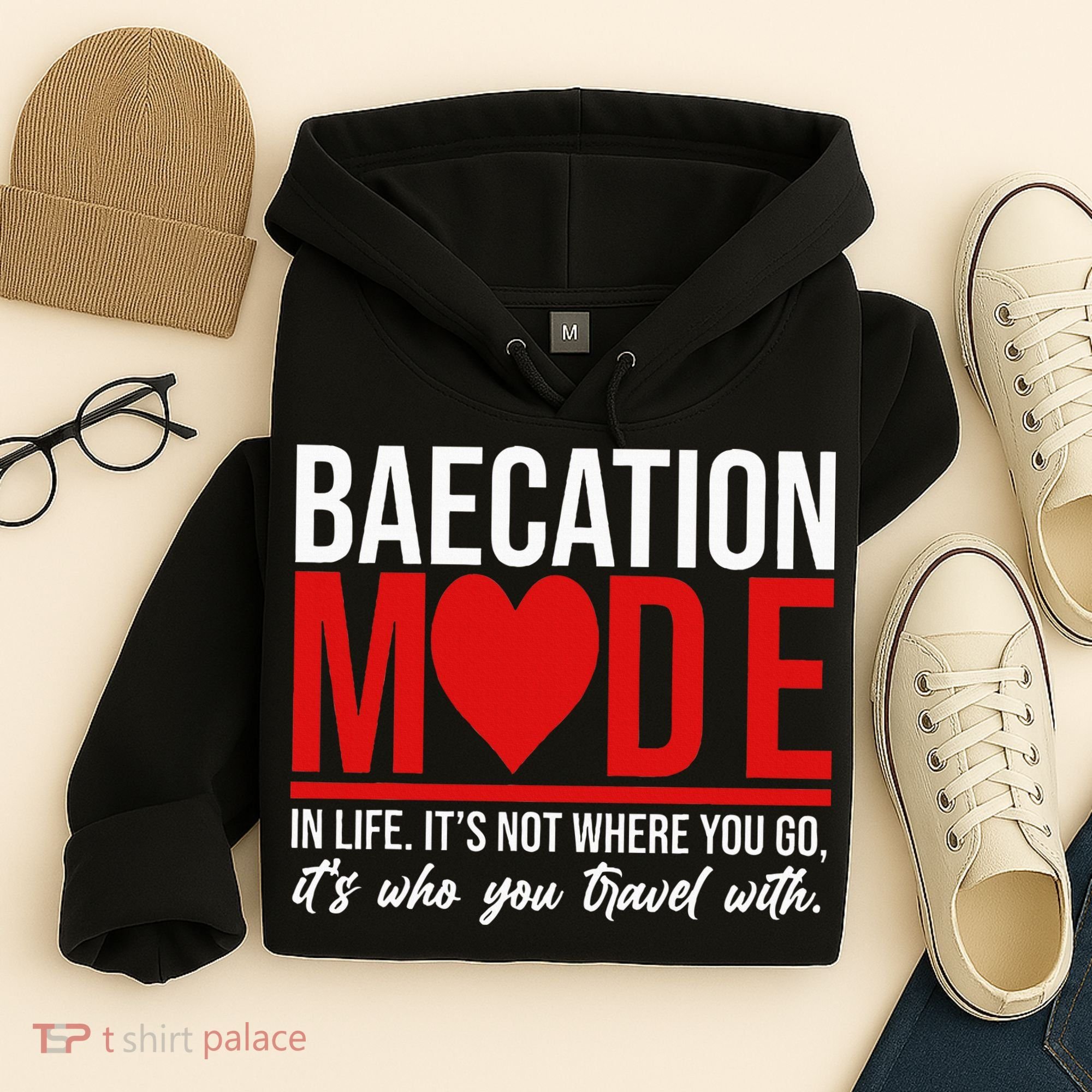 Cute Couples Trip Matching Vacation Baecation Vibes Gifts Hoodie