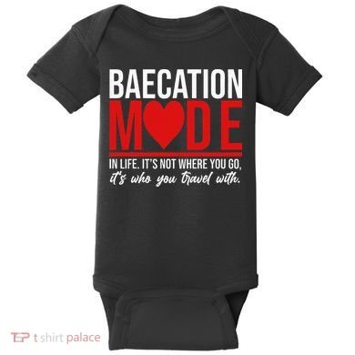 Cute Couples Trip Matching Vacation Baecation Vibes Gifts Baby Bodysuit