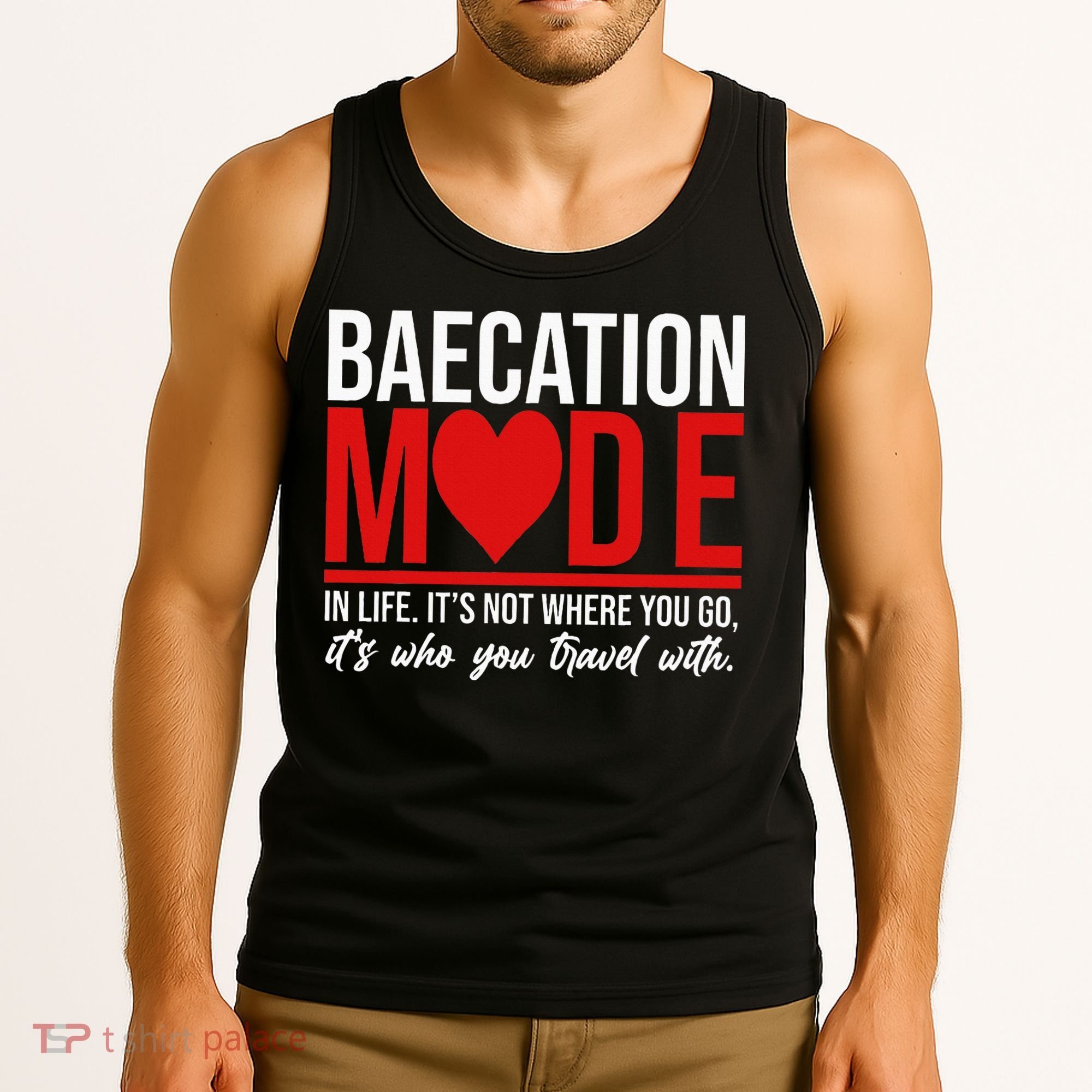 Cute Couples Trip Matching Vacation Baecation Vibes Gifts Tank Top