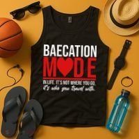 Cute Couples Trip Matching Vacation Baecation Vibes Gifts Tank Top thumb 4