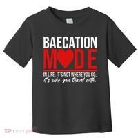 Cute Couples Trip Matching Vacation Baecation Vibes Gifts Toddler T-Shirt thumb 0