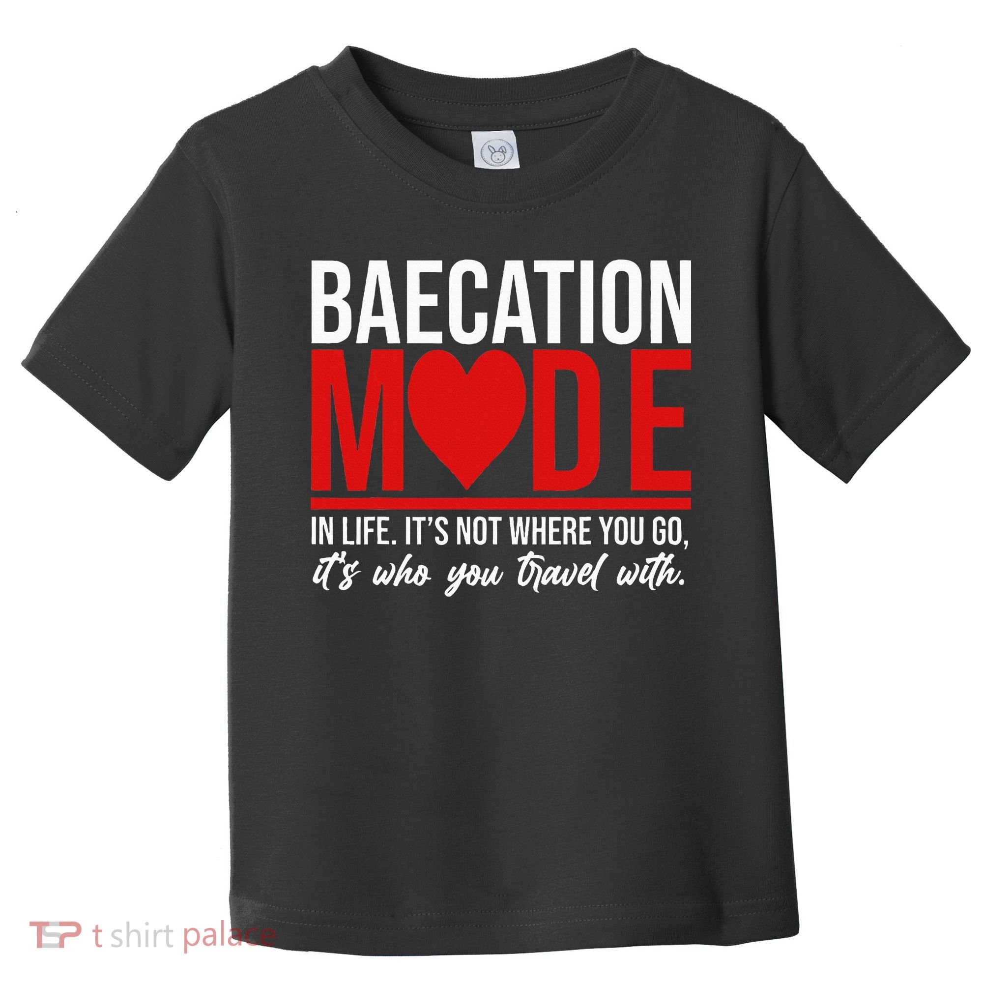 Cute Couples Trip Matching Vacation Baecation Vibes Gifts Toddler T-Shirt