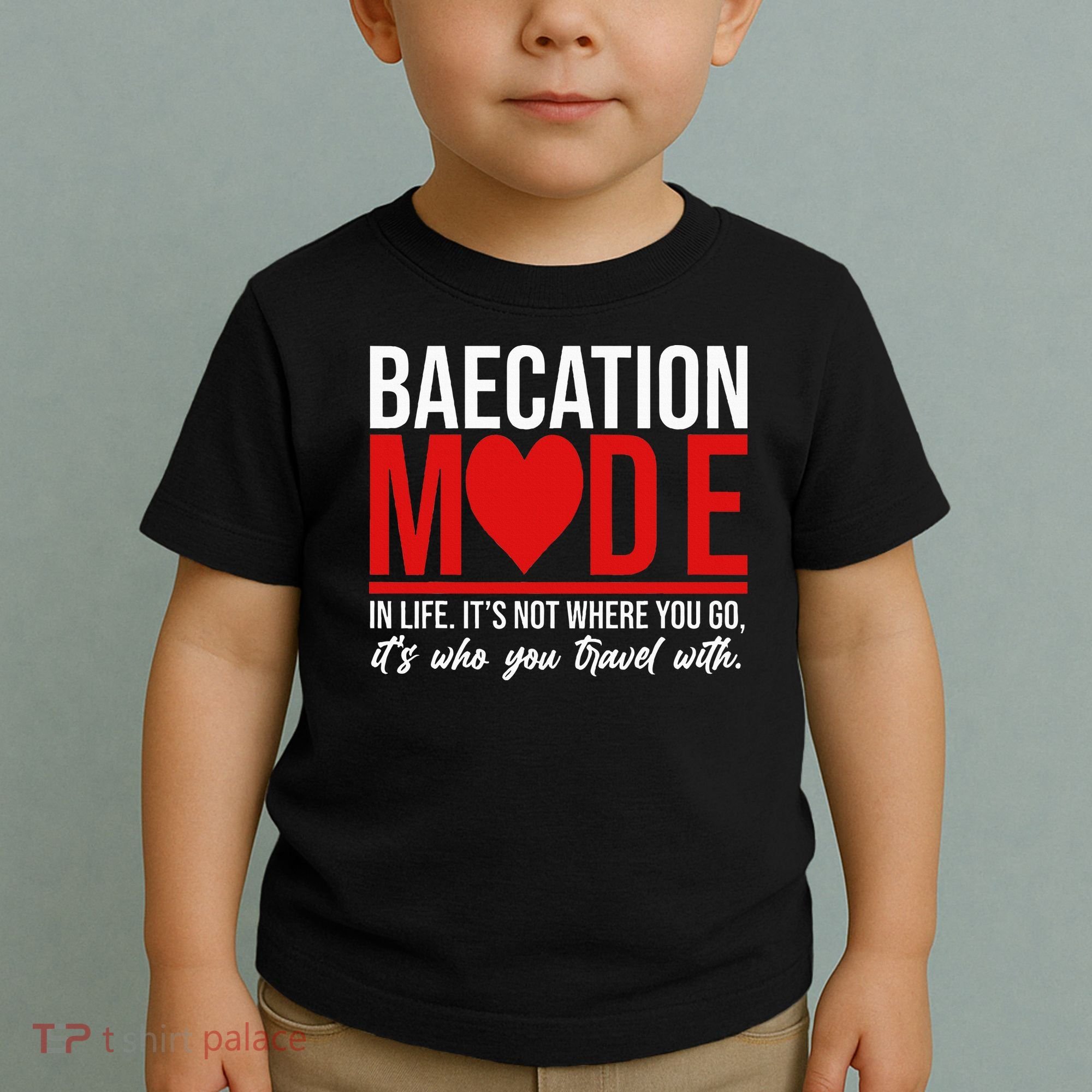 Cute Couples Trip Matching Vacation Baecation Vibes Gifts Toddler T-Shirt