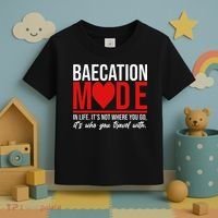 Cute Couples Trip Matching Vacation Baecation Vibes Gifts Toddler T-Shirt thumb 3