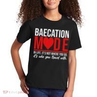 Cute Couples Trip Matching Vacation Baecation Vibes Gifts Kids T-Shirt thumb 2