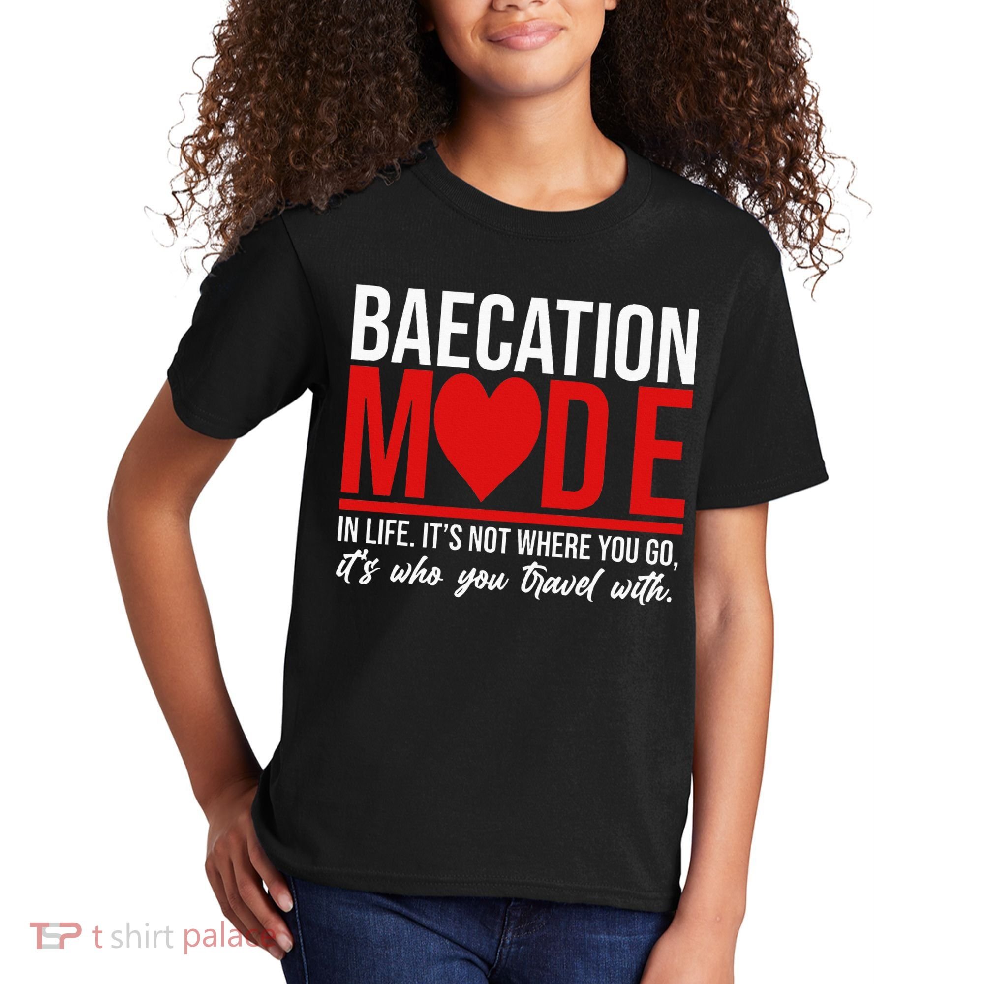 Cute Couples Trip Matching Vacation Baecation Vibes Gifts Kids T-Shirt