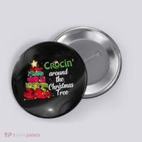 Crocs Christmas Tree Crocin Around The Christmas Tree Button thumb 0