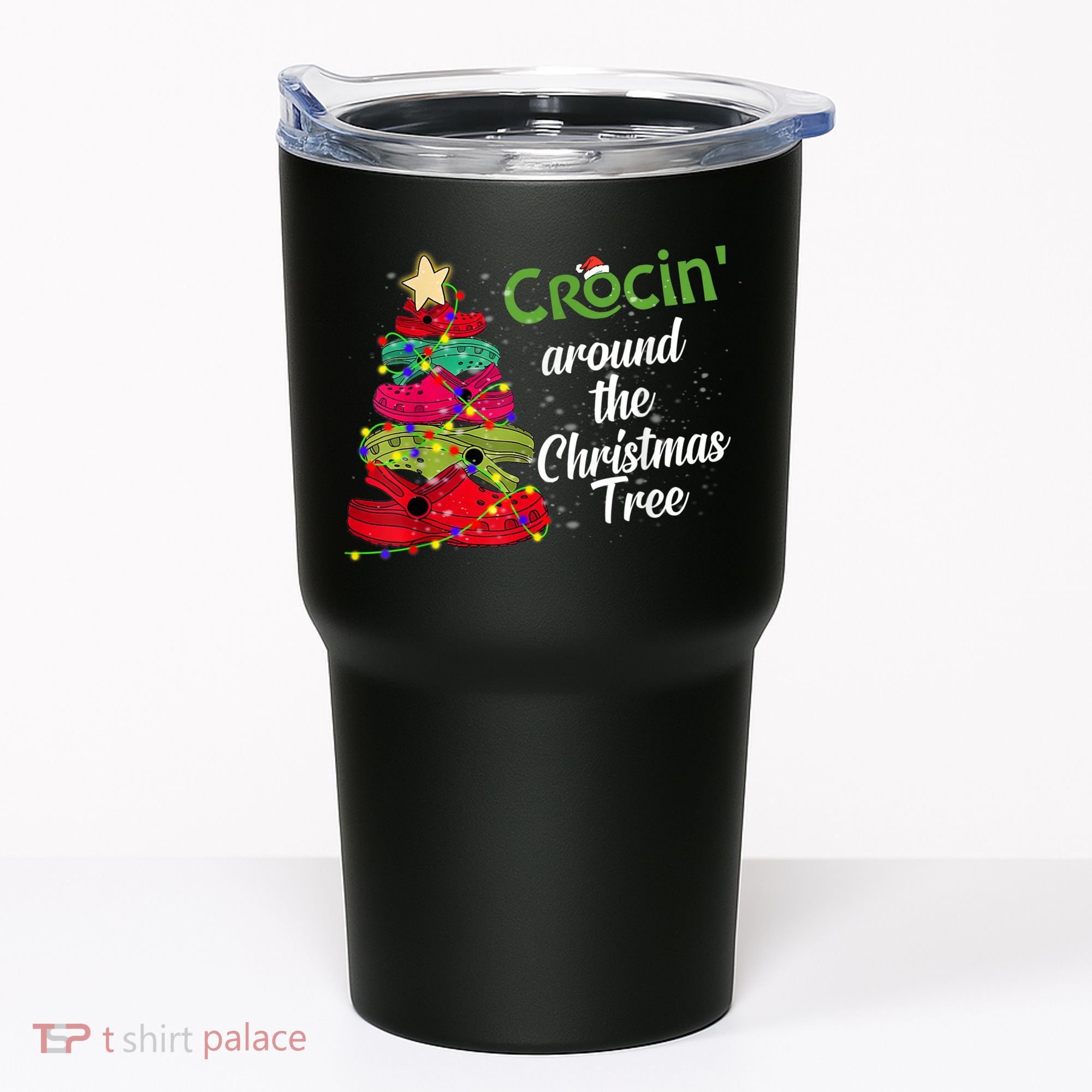 Crocs Christmas Tree Crocin Around The Christmas Tree Tumbler