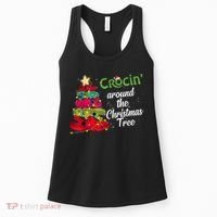 Crocs Christmas Tree Crocin Around The Christmas Tree Women's Tank Top thumb 0