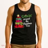 Crocs Christmas Tree Crocin Around The Christmas Tree Tank Top thumb 3