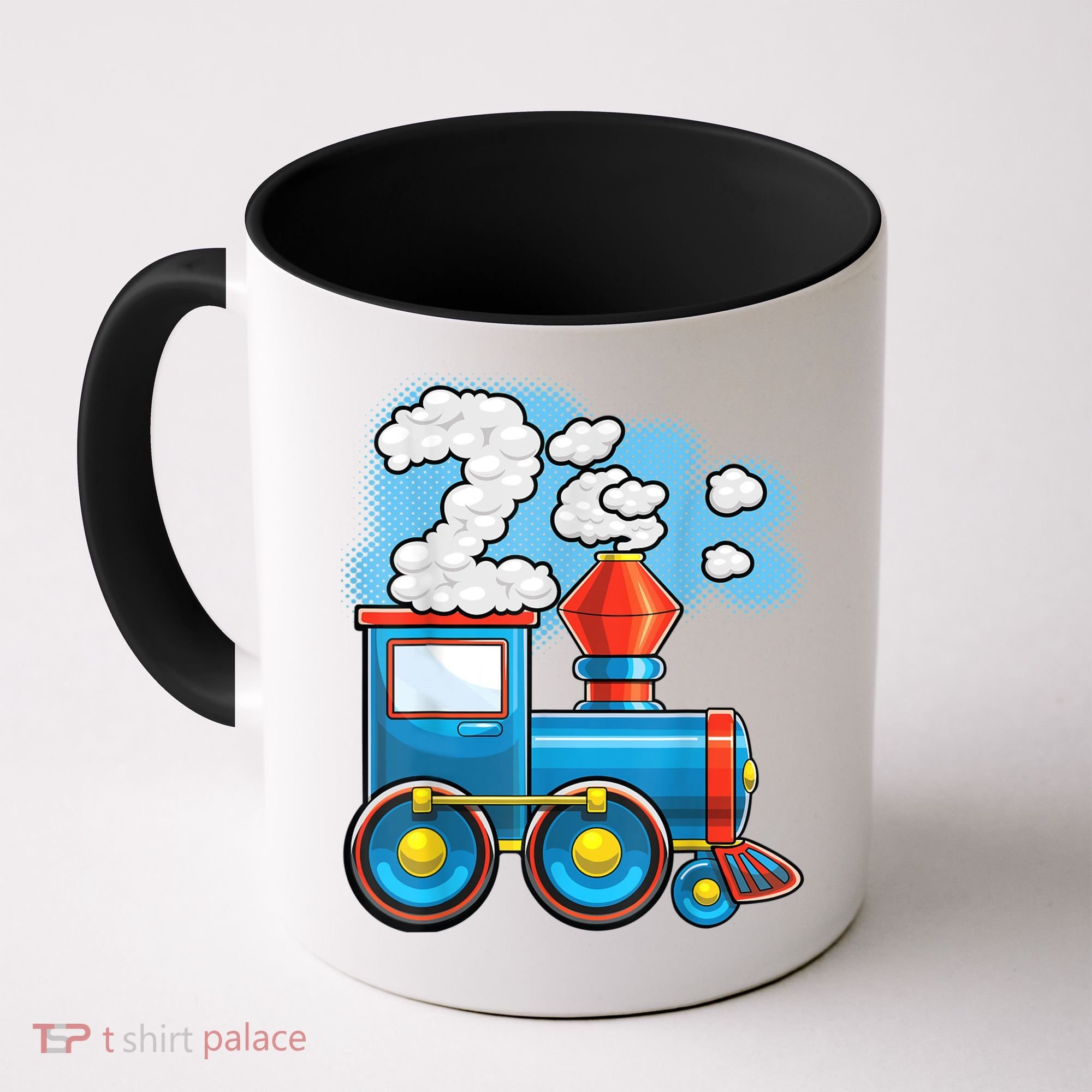 Chugga Chugga Train 2nd Birthday Party Supply Birthday Boy Coffee Mug