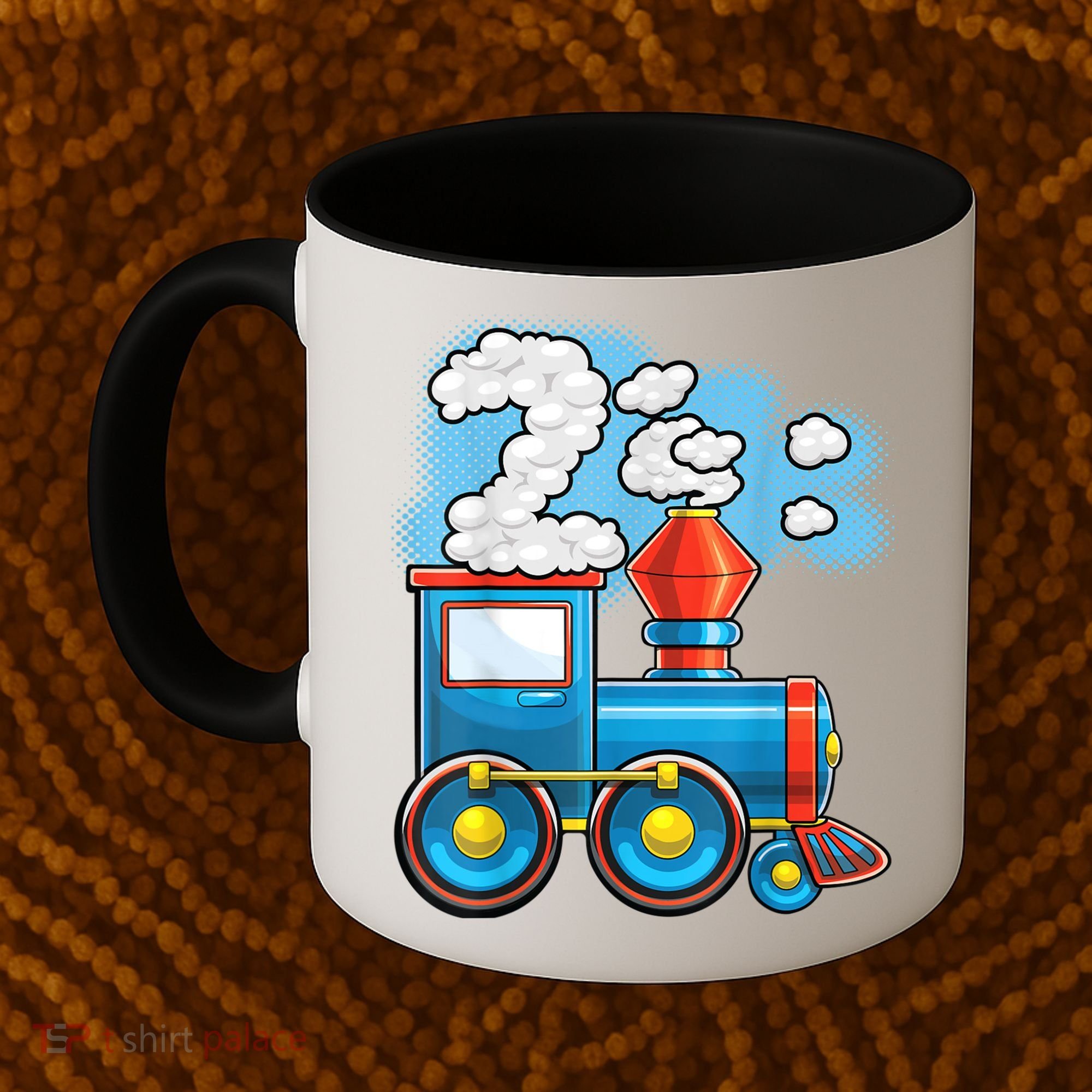 Chugga Chugga Train 2nd Birthday Party Supply Birthday Boy Coffee Mug
