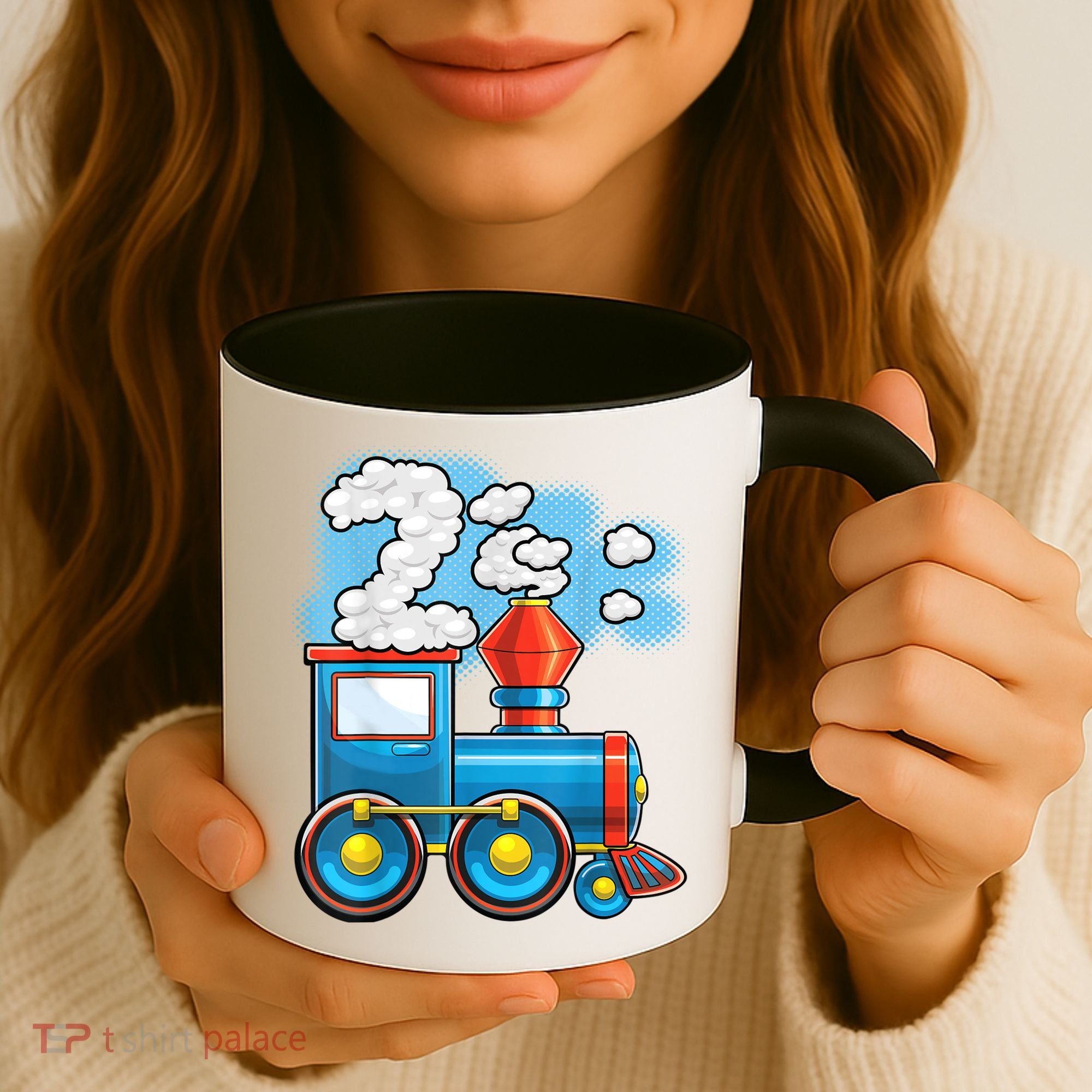 Chugga Chugga Train 2nd Birthday Party Supply Birthday Boy Coffee Mug