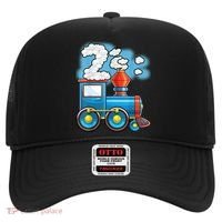 Chugga Chugga Train 2nd Birthday Party Supply Birthday Boy Hat thumb 0