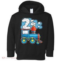 Chugga Chugga Train 2nd Birthday Party Supply Birthday Boy Toddler Hoodie thumb 0