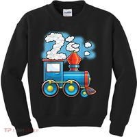 Chugga Chugga Train 2nd Birthday Party Supply Birthday Boy Kids Sweatshirt thumb 0
