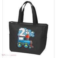 Chugga Chugga Train 2nd Birthday Party Supply Birthday Boy Tote Bag thumb 3