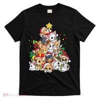Chihuahua Christmas Tree Santa Dog Lover Xmas Women T-Shirt thumb 0