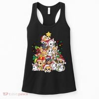 Chihuahua Christmas Tree Santa Dog Lover Xmas Women Women's Tank Top thumb 0