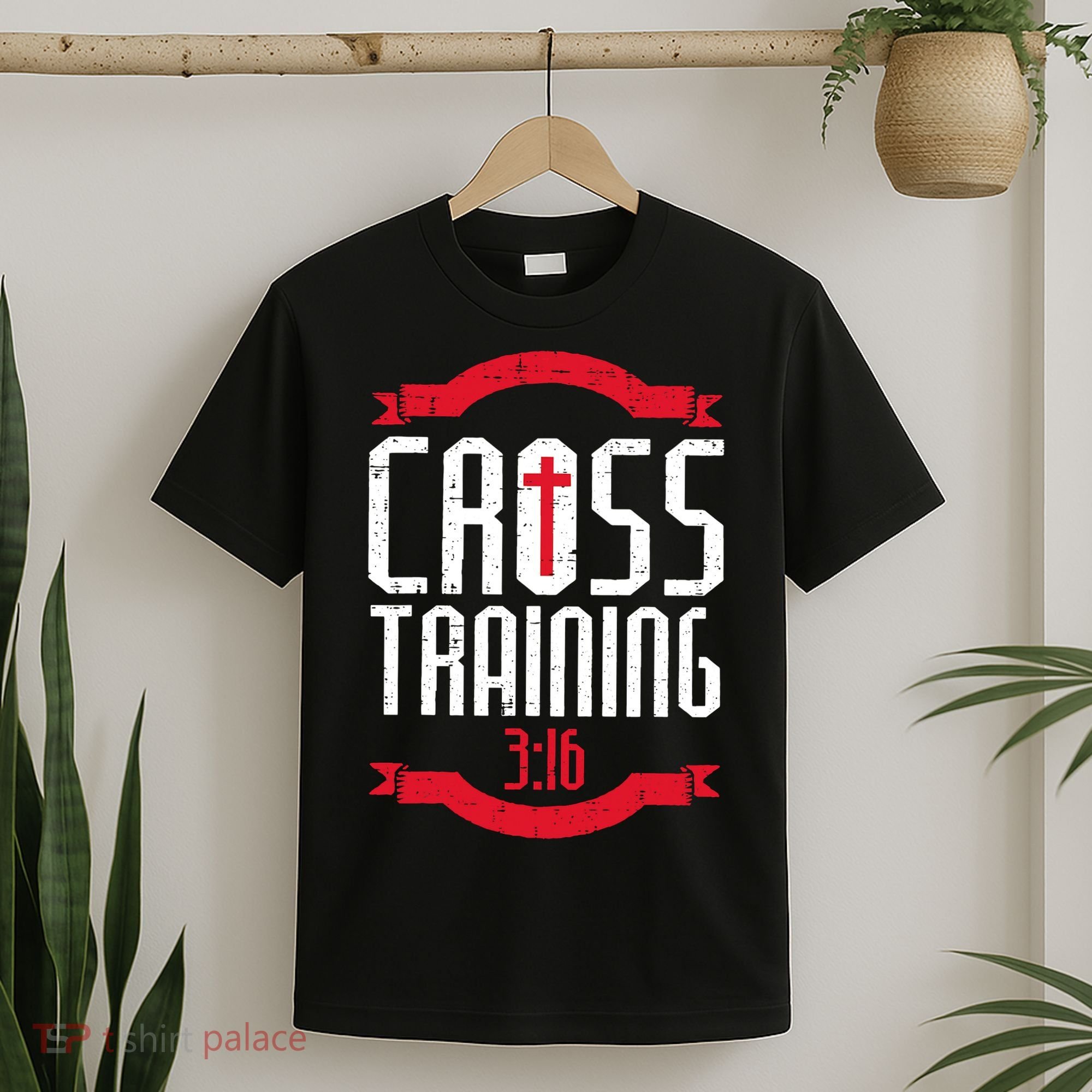 Christian Cross Training 316 Workout Fitness T-Shirt