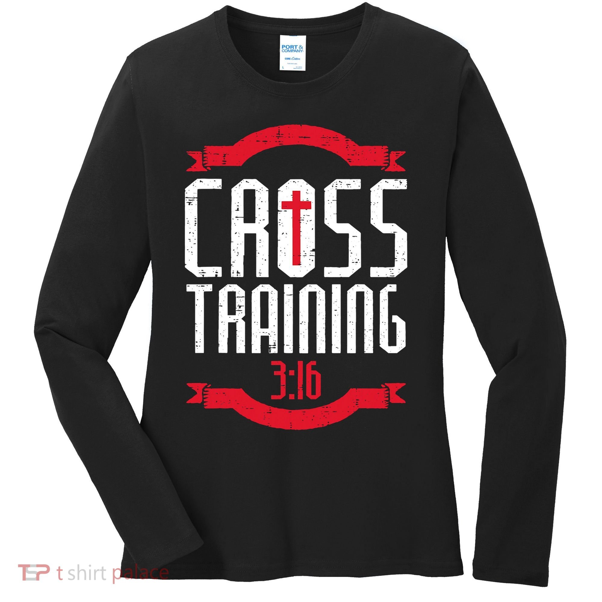 Christian Cross Training 316 Workout Fitness Women's Long Sleeve Shirt