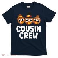 Cousin Crew Turkey Matching Family Thanksgiving Pjs Pajamas T-Shirt thumb 0