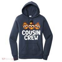 Cousin Crew Turkey Matching Family Thanksgiving Pjs Pajamas Women's Hoodie thumb 0