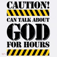 Caution! Can Talk About God For Hours Women's T-Shirt thumb 6