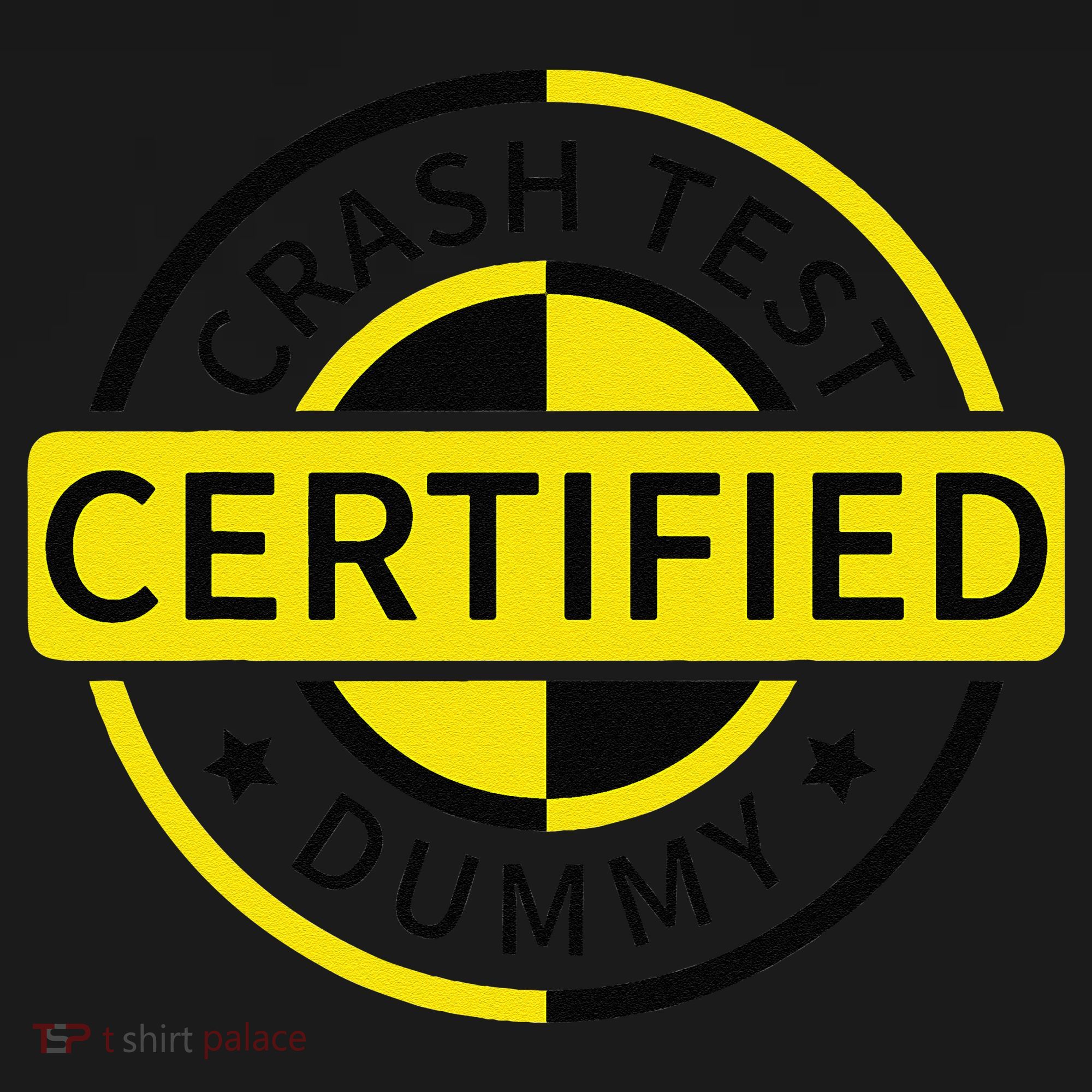 Certified Crash Test Dummy Funny Injury For Injured Friend Coaster