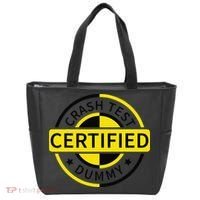 Certified Crash Test Dummy Funny Injury For Injured Friend Tote Bag thumb 0