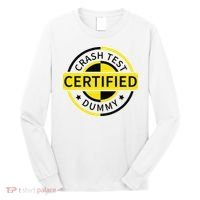 Certified Crash Test Dummy Funny Injury For Injured Friend Long Sleeve Shirt thumb 0
