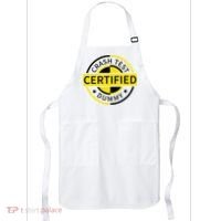 Certified Crash Test Dummy Funny Injury For Injured Friend Apron thumb 0