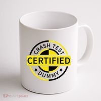 Certified Crash Test Dummy Funny Injury For Injured Friend Coffee Mug thumb 1