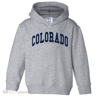 Colorado Co Throwback Design Classic Toddler Hoodie