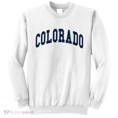 Colorado Co Throwback Design Classic Sweatshirt
