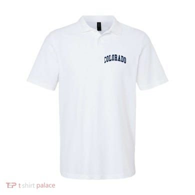Colorado Co Throwback Design Classic Polo