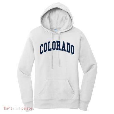 Colorado Co Throwback Design Classic Women's Hoodie