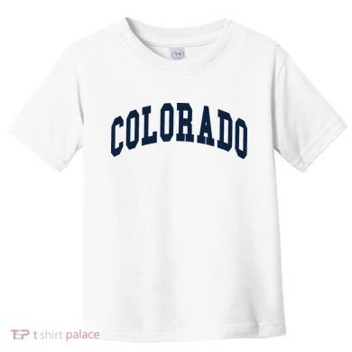 Colorado Co Throwback Design Classic Toddler T-Shirt