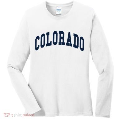 Colorado Co Throwback Design Classic Women's Long Sleeve Shirt