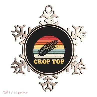 Corn Crop Top Funny Farmer Farming Corn Lover Vintage Retro Ornament