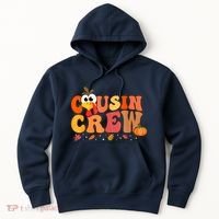 Cousin Crew Thanksgiving Family Matching Turkey Day Fall Hoodie thumb 0