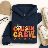 Cousin Crew Thanksgiving Family Matching Turkey Day Fall Hoodie thumb 4