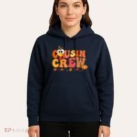 Cousin Crew Thanksgiving Family Matching Turkey Day Fall Hoodie thumb 5