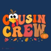 Cousin Crew Thanksgiving Family Matching Turkey Day Fall Hoodie thumb 7