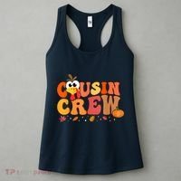 Cousin Crew Thanksgiving Family Matching Turkey Day Fall Women's Tank Top thumb 3
