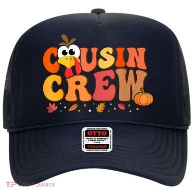 Cousin Crew Thanksgiving Family Matching Turkey Day Fall Hat
