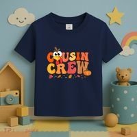 Cousin Crew Thanksgiving Family Matching Turkey Day Fall Toddler T-Shirt thumb 3