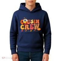 Cousin Crew Thanksgiving Family Matching Turkey Day Fall Kids Hoodie thumb 4